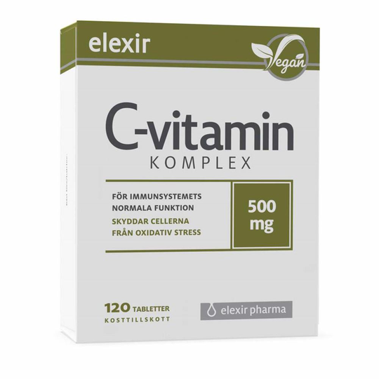 C-Vitamin Komplex, 120 tabs, Vitaminer