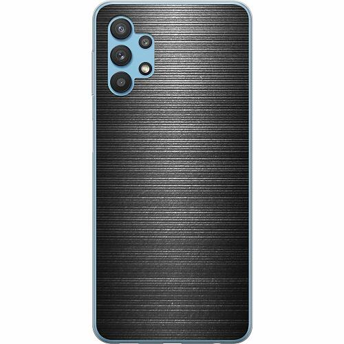 Samsung Galaxy A32 5G Genomskinligt Skal Brushed Metal