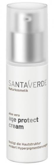 dag/nattkräm Aloe Vera Age Protect damer 30 ml vit