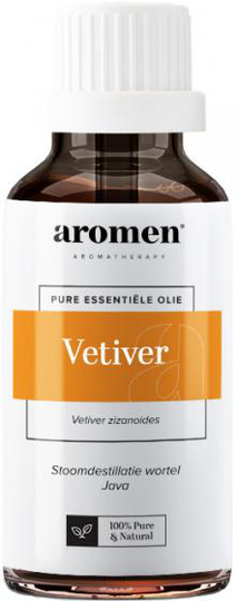 eterisk olja vetiver 10 ml transparent