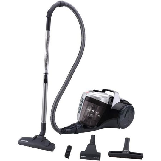 HOOVER BR30PET Bagless kapsel dammsugare A + 78dBA Turbo borste Special Animals - Black