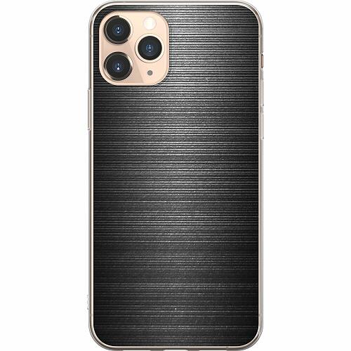 iPhone 11 Pro Mjukt skal - Brushed Metal
