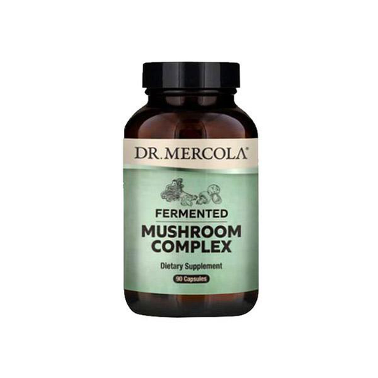 Dr Mercola Fermented Mushroom Complex, 90 kapslar