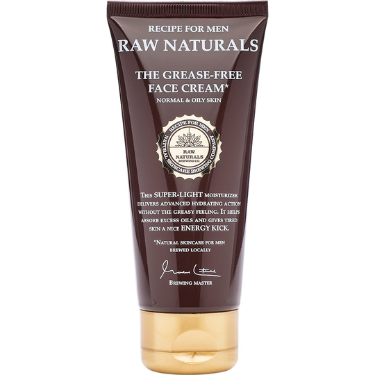 Raw Naturals The Grease-Free Face Cream, 100 ml Raw Naturals by Recipe for Men Dagkräm