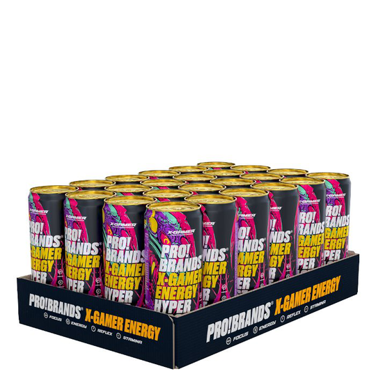 24 x Pro Brands X-Gamer, 330 ml, Hyper Beast Fruit Punch