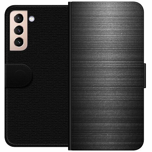 Samsung Galaxy S21 Plånboksfodral Brushed Metal