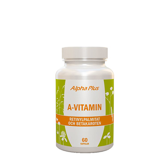 A-vitamin, 60 kapslar