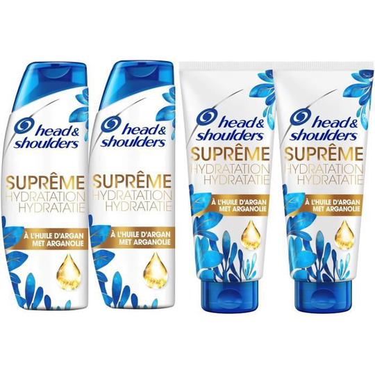 HEAD & SHOULDERS Supreme Hydration 2 schampo + 2 efter schampo