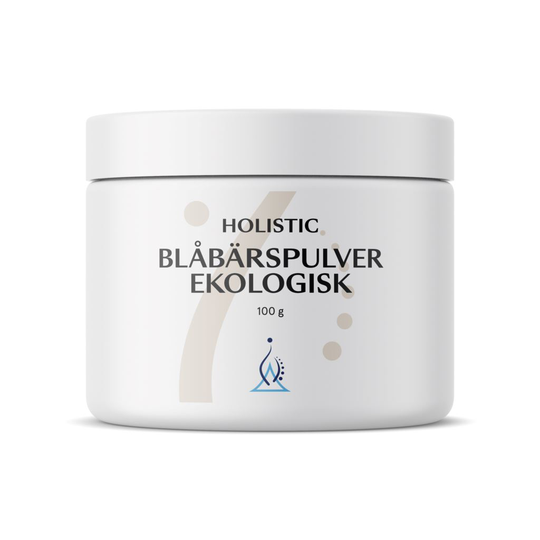 Holistic Blåbärspulver Ekologisk 100 g