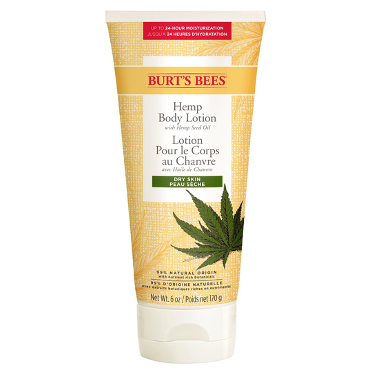 Burt´s Bees Hemp Body Lotion with Hemp Seed Oil for Dry Skin 175 ml
