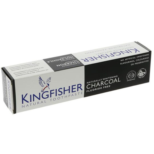 Kingfisher Activated Carbon Toothpaste Whitening Fluor 100 ml