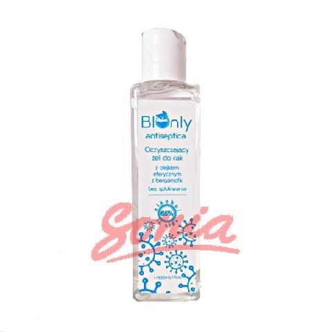 BIOnly Antiseptisk Cleansing Gel händer med bergamott eterisk olja 100ml