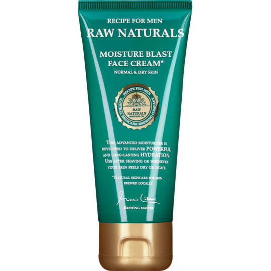 Raw Naturals Moisture Blast Face Cream, 100 ml Raw Naturals by Recipe for Men Dagkräm