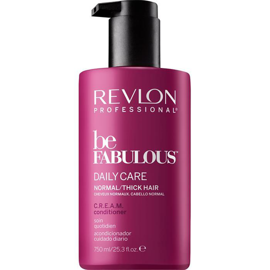 Revlon Be Fabulous Normal/Thick Cream Conditioner 750ml