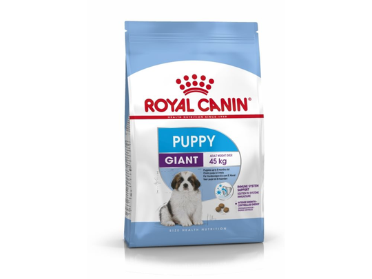 Royal Canin Puppy Giant, Valp, Höns, Ris, Grönsaker, 15 kg, Jätte (> 45kg), Vitamin A, Vitamin B1, Vitamin B12, Vitamin B2, Vitamin B3, Vitamin B5, V