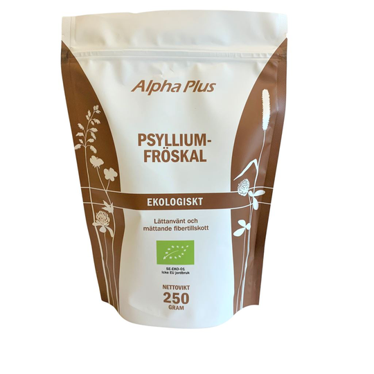 Alpha Plus Psylliumfröskal EKO 250 g