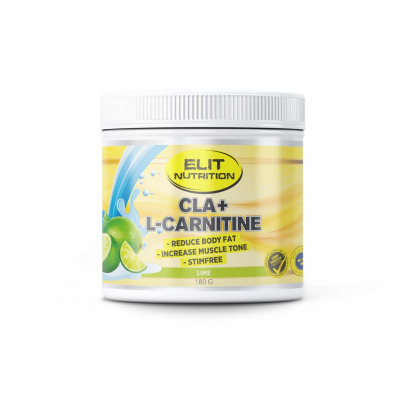Elit Nutrition CLA + L-Carnitine 180 g Lime