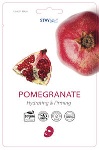Stay Well Vegan Sheet Mask Pomegranate 20 g