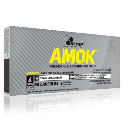 Olimp AMOK, 60 caps, Viktminskning