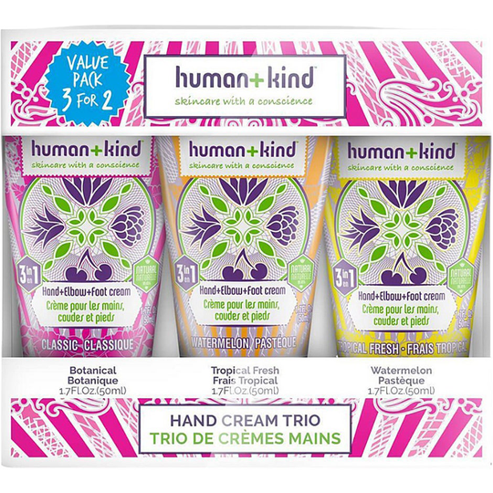 Hand Cream Trio, Human+Kind Kropp