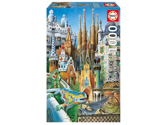 Puzzle 1000 elementów, Collage