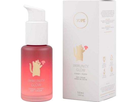 Weleda Yope Immunity Glow Chaga + Poppy Face Day Cream 50ml | FREE DELIVERY FROM 250 PLN
