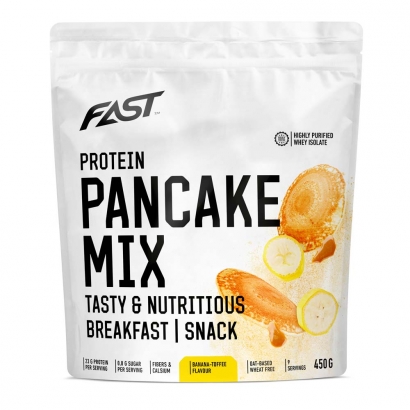 FAST Sport Nutrition Protein Pancake Mix 450 g Banana Toffee