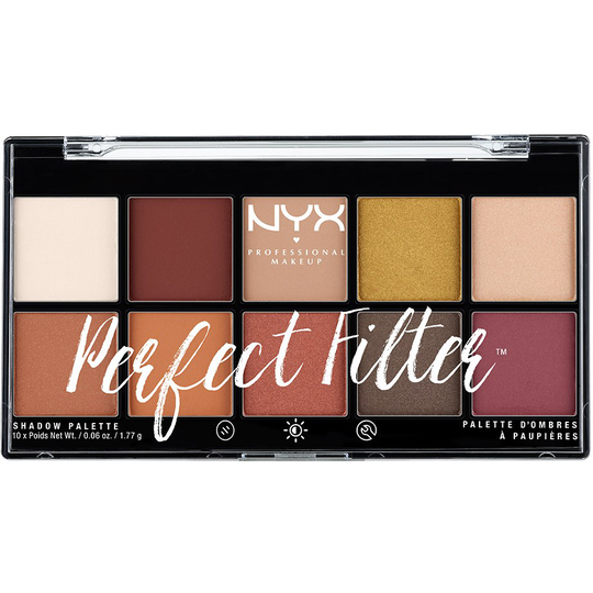 NYX PROFESSIONAL MAKEUP Perfect Filter Shadow Palette Rustic Antique