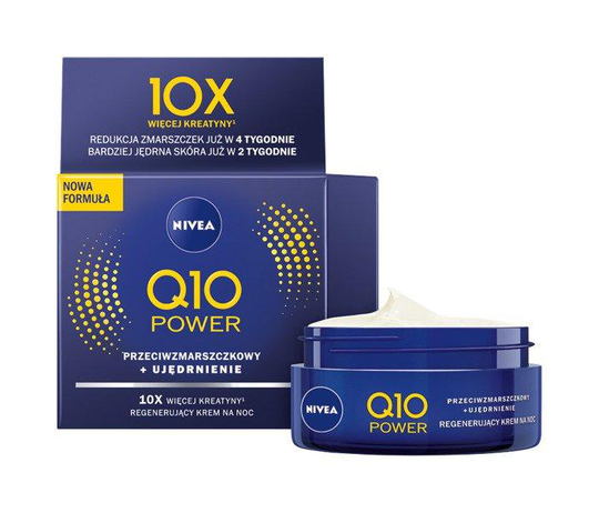 NIVEA_Q10 Power przeciwzmarszczkowy nawilĹĽający krem na noc 50ml