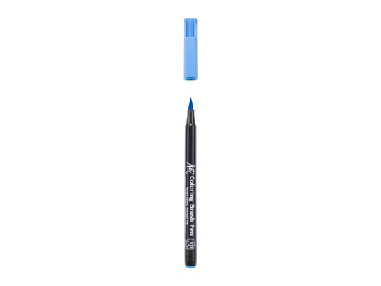 Sakura Koi Coloring Brush Pen Aqua Blue