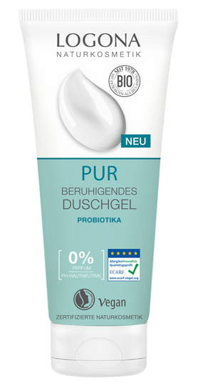 LOGO PUR Lugnande duschgel probiotika, 200ml
