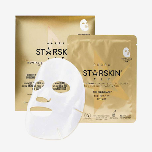 The Gold Mask™ VIP Revitalizing Luxury Coconut Bio-Cellulose Face Mask