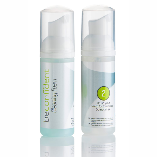 Tandblekning tandkräm Dual med Sodium Fluorid