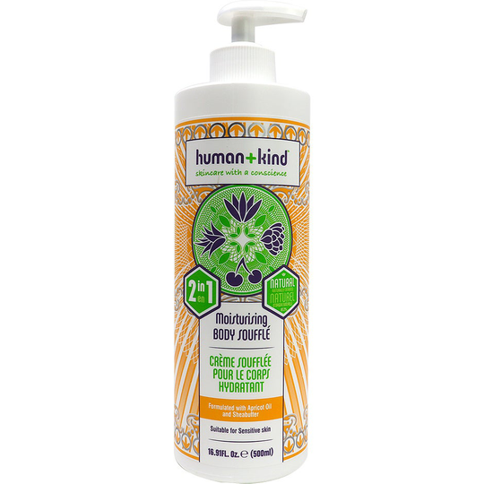 Body Soufflé Bottle, 500 ml Human+Kind Body Lotion