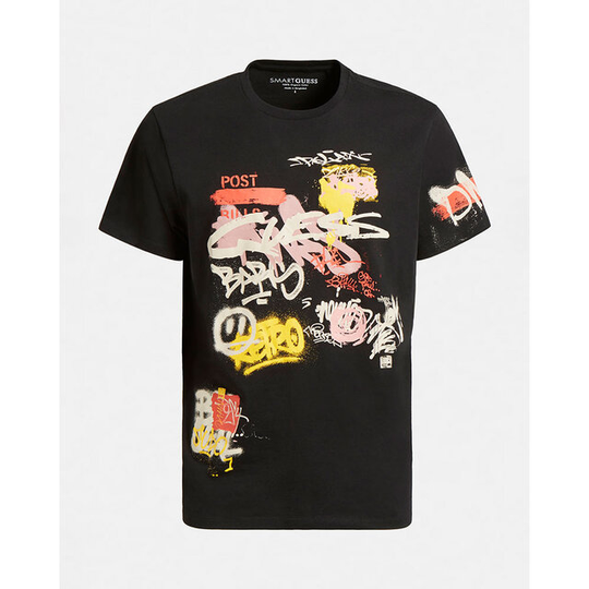 Ss Bsc Graffiti Collage Tshirt Short Sleeves