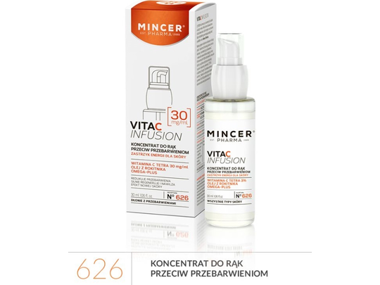 Mincer VitaClnfusion 626 hand serum 30ml