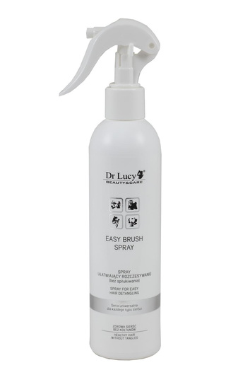 Dr Lucy Spray underlättar förbränningen av skottat hår (utan sköljning) [Easy Brush Spray] 250 ml