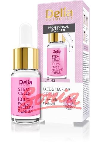 Delia Professional Care Face Serum face, neck and Stem Cells 100% 10ml