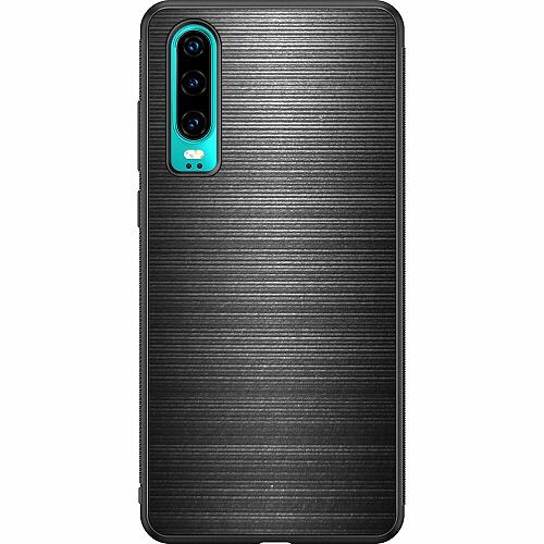 Huawei P30 Svart Skal Brushed Metal