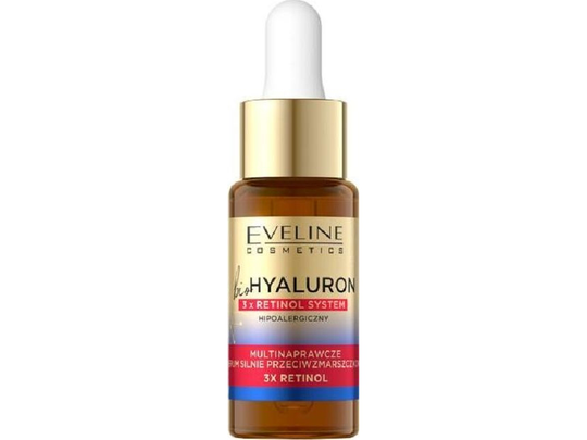 Eveline bioHYALURON 3xRetinol System Multinorrective Serum strongly anti-wrinkle 18ml (5903416035305)