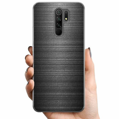Xiaomi Redmi 9 TPU Mobilskal Brushed Metal