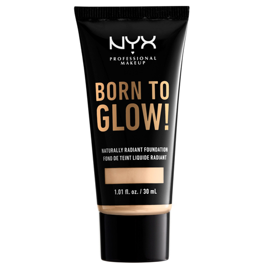 NYX Professional Makeup Born To Glow Naturally Radiant Foundation 1 Pale