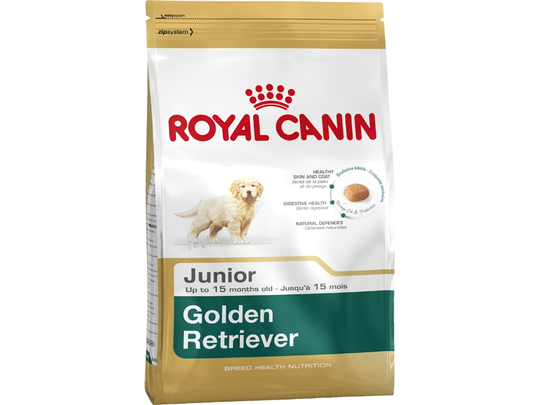 Royal Canin Golden Retriever Junior, Valp, Höns, 12 kg, Golden Retriever, Maxi (26 - 44 kg), Vitamin A, Vitamin B1, Vitamin B12, Vitamin B2, Vitamin