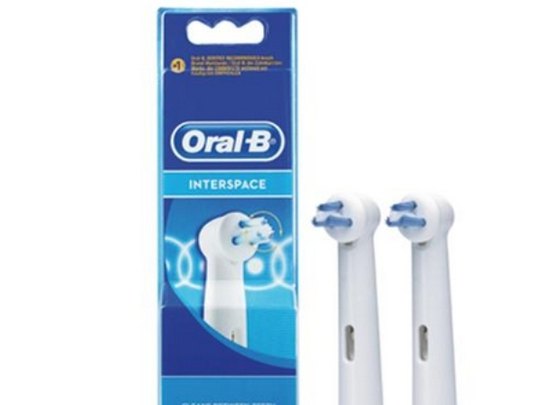 Oral-B IP 17-2 Interspace - Extra tandborsthuvud - till tandborste - för ProfessionalCare; ProfessionalCare OxyJet; Sonic Complete; Triumph 4000; 500
