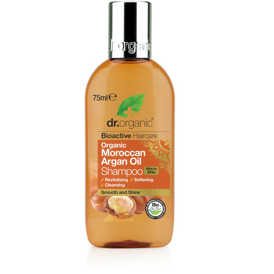 Dr Organic Argan Shampoo Travel Size 75 ml