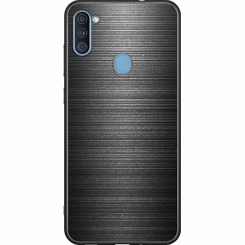 Samsung Galaxy A11 Svart Skal Brushed Metal