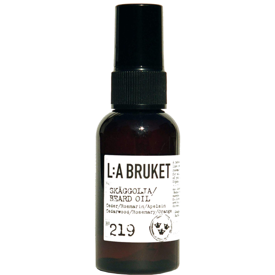 L:A Bruket Skäggolja Ceder/Rosmarin/Apelsin 55 ml