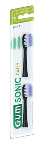 GUM Sonic Refills Svart 2 st