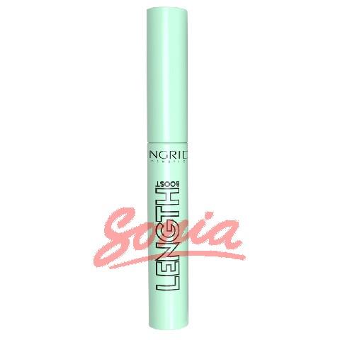Ingrid Saute Boost Mascara for lengthening eyelashes Length Black 1pc