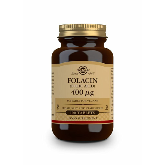 Solgar Folsyra 400 mcg 100 st